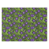 Nappe Gloire du matin en violet et vert (Devant (Horizontal))