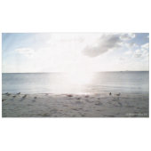Nappe Gloire du soleil à la plage (Devant (Horizontal))
