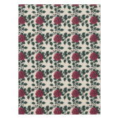 Nappe Glossy Crimson Roses With Dark Green Leaves (Devant)