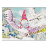 Nappe Gnomes dans la peinture à l'aquarelle de la neige (Devant (Horizontal))