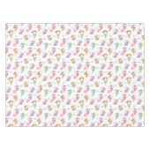 Nappe Gnomes de Pâques mignonnes Fille Fleurs de printem (Devant (Horizontal))