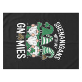 Nappe Gnomes léopard Shamrock chanceux St Patricks Day (Devant (Horizontal))