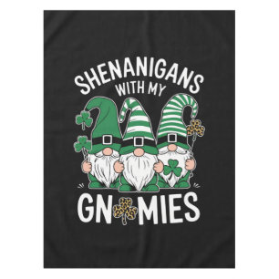 Nappe Gnomes léopard Shamrock chanceux St Patricks Day 