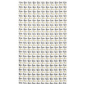 Nappe Gold Black Love Heart (Devant)