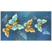 Nappe Golden butterflies (Devant (Horizontal))