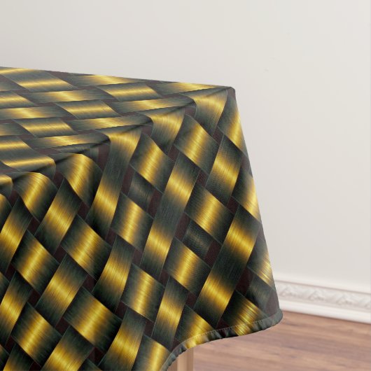 Nappe Golden Lattice Tablecloth (In Situ)
