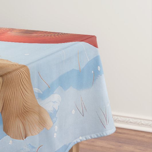 Nappe Golden Retriever Winter Wonderland Noël Joie (In Situ)