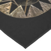Nappe Golden Sun Moon Stars Art d'astronomie céleste (Angle)