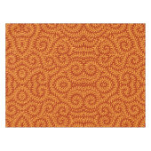Nappe Golden Yellow Leafy Vine Pattern  (Devant (Horizontal))