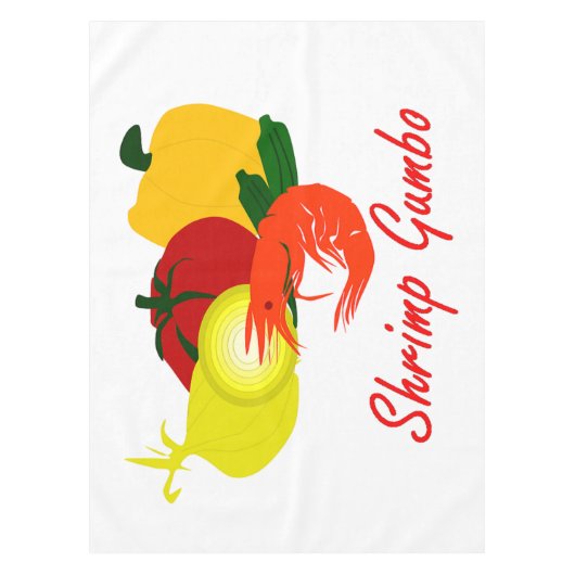 Nappe Gombo de crevette (Devant)