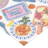 Nappe Gourmet Bites Food Pattern Pastel Kitchen  (Angle)