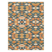 Nappe Gouttes Atomiques Ochre Milieu de Siècle Moderne (Devant)