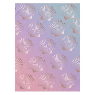 Nappe Gradient coloré d'or de motif rose Girly de