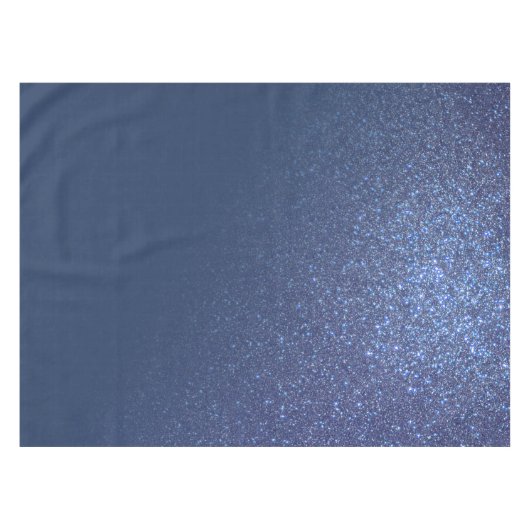 Nappe gradient diagonal de la Sparkly Navy Blue Glitter  (Devant (Horizontal))