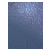 Nappe gradient diagonal de la Sparkly Navy Blue Glitter  (Devant)