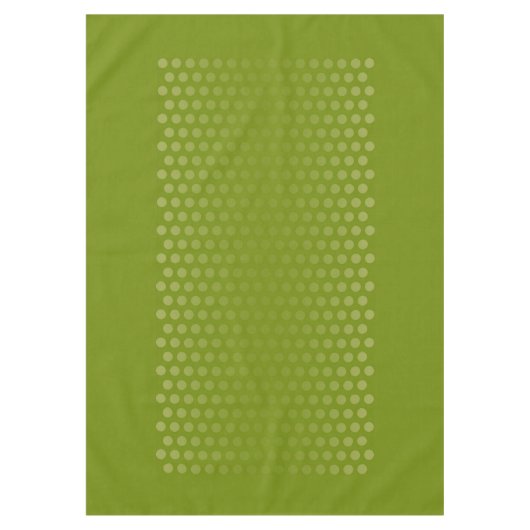 Nappe gradients pois vert + vos idées (Devant)