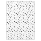 Nappe Graduation moderne Casquette gris noir (Devant)