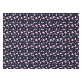 Nappe Grand motif de point bleu et rose (Devant (Horizontal))