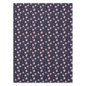 Nappe Grand motif de point bleu et rose (Devant)
