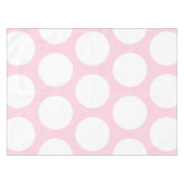 Nappe Grand motif de pois : Roses pâles (Devant (Horizontal))