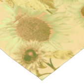 Nappe Grand Motif de tournesol (Angle)