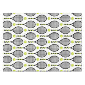 Nappe 🎾 Grand tennis noir et vert 🎾 blanc (Devant (Horizontal))