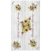 Nappe Grand Thanksgiving Bénédictions/Amis (Devant)