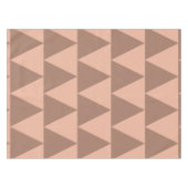 Nappe Grand Triangles géométriques Mocha Mousse Dusty ro (Devant (Horizontal))