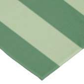 Nappe Grandes verticales Forêt Vert rayé (Angle)
