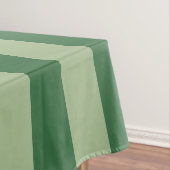 Nappe Grandes verticales Forêt Vert rayé (In Situ)