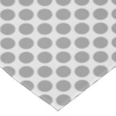 Nappe Grands points rétro - tons gris / gris (Angle)