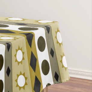 Nappe Grands symboles audacieux avec la couleur faite