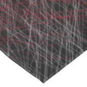Nappe Graphique Abstrait de gribouillis noir blanc moder (Angle)