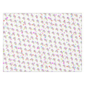 Nappe Graphique d'anniversaire en couleurs multiples et (Devant (Horizontal))