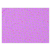 Nappe Graphique d'anniversaire en couleurs multiples et  (Devant (Horizontal))