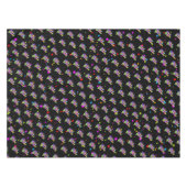 Nappe Graphique d'anniversaire multi-couleurs heureux su (Devant (Horizontal))
