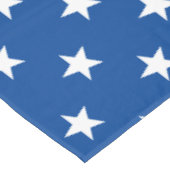 Nappe Graphique étoiles bleu & blanc moderne motif fun (Angle)
