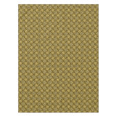 Nappe Graphique géométrique 3D spirale torse jaune (Devant)