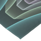 Nappe Graphique géométrique Turquoise moderne (Angle)