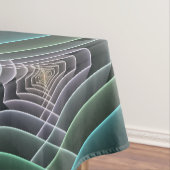 Nappe Graphique géométrique Turquoise moderne (In Situ)