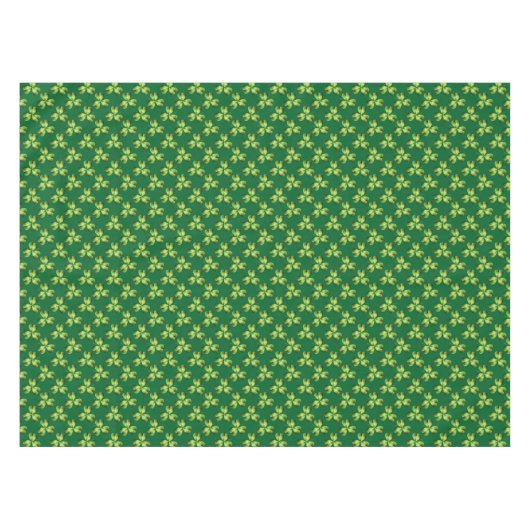 Nappe Graphique shamrock à trois feuilles (Devant (Horizontal))