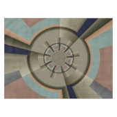 Nappe Graphisme d'art fractal de l'harmonie des couleurs (Devant (Horizontal))