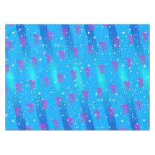Nappe Graphisme Joyeux Anniversaire Violet Amusant sur F (Devant (Horizontal))