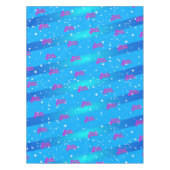 Nappe Graphisme Joyeux Anniversaire Violet Amusant sur F (Devant)