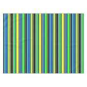 Nappe Gras Bleue, Chaux et Jaune (Devant (Horizontal))