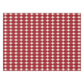 Nappe Gras moderne Noël Rouge Baubles Festif Chic (Devant (Horizontal))