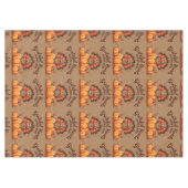 Nappe Grateful Hearts Thanksgiving Turkey (Devant (Horizontal))