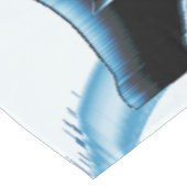 Nappe Gravures ou rubans bleus et noirs détruits (Angle)