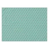 Nappe Gray Star Aqua Red Robin Wreath Noël (Devant (Horizontal))