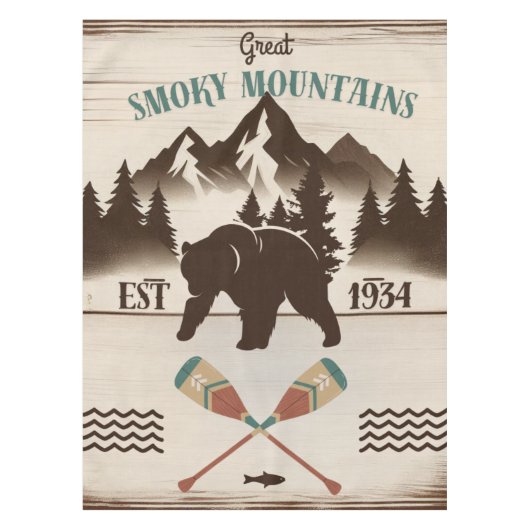 Nappe Great Smoky Mountains, TN ours (Devant)